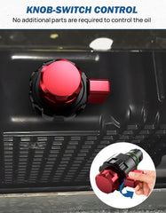 JOYTUTUS aluminum alloy body resists corrosion and seals against leaks