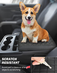 JOYTUTUS pet-friendly non-slip protection for vehicle console during trips.
