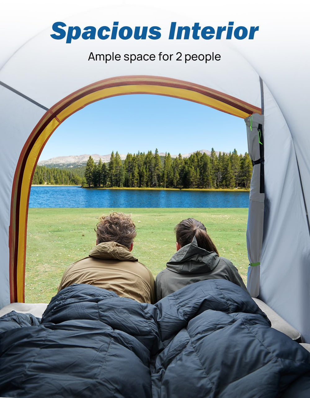 Joytutus pickup tent open windows highlight ventilation and views