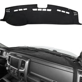 JOYTUTUS dash cover for Ram 1500 with precise fit and vent cutouts.