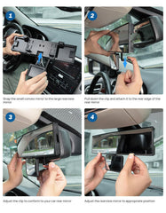 JOYTUTUS helps monitor kids or pets during drives from the front seat