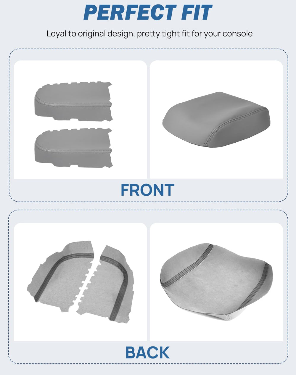 JOYTUTUS scratch and spill protection helps keep the armrest clean and fresh