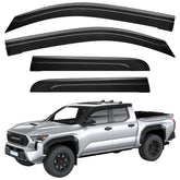 JOYTUTUS Tacoma rain guard low-profile view offering rain protection