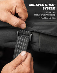 JOYTUTUS wide coverage on Wrangler JK 4-Door reduces debris intrusion