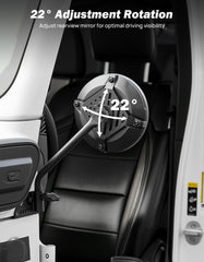 JOYTUTUS mirrors support Wrangler JL and Gladiator JT for doors-off use.