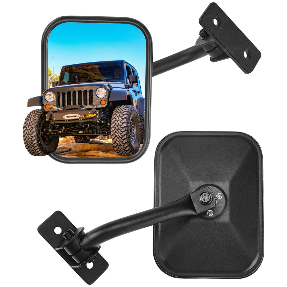 JOYTUTUS Wrangler off-mirror right view enables stable doors-off driving