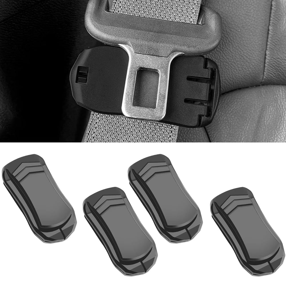 Joziko seatbelt adjuster demonstrates easy grip for quick buckling in cars.