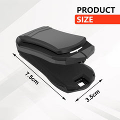 Joziko seatbelt adjuster open close design shown for precise belt placement.