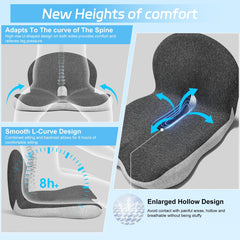 jpinlr Gift-ready ergonomic cushion suitable for birthdays and holidays