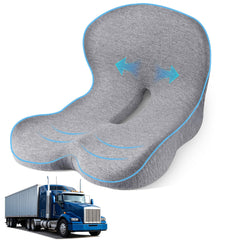 jpinlr truck driver seat cushion-foam supports long drives with ergonomic comfort