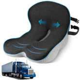 jpinlr Truck Driver Seat Cushion with memory foam relieves pressure during long drives