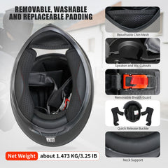 JQF Gear WS-607 lightweight ABS shell boosts comfort