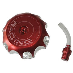 JRL fuel tank cap cover closeup in CNC billet aluminum for durability