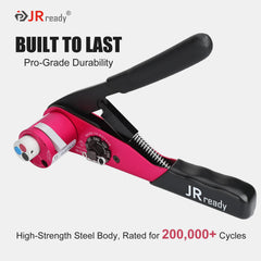 JRready ACT-DT1 ergonomic-handles reduce fatigue during long sessions