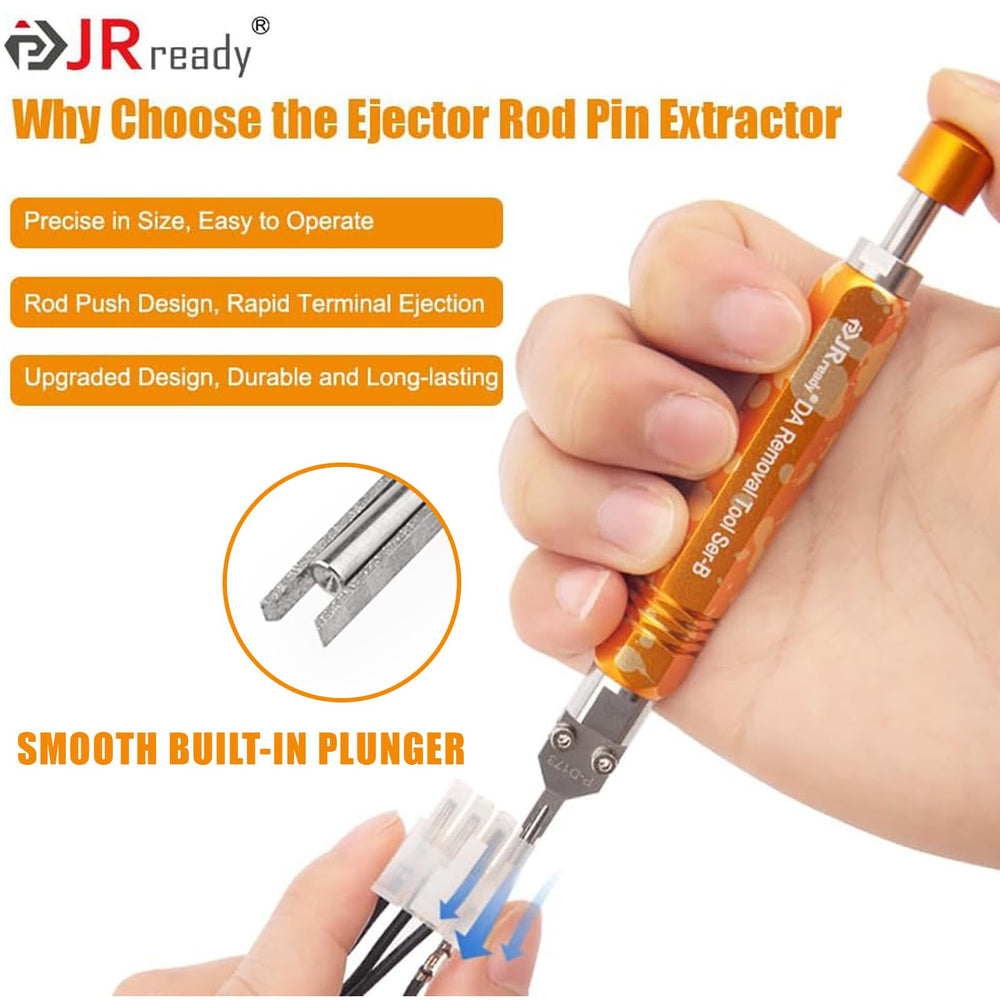 JRready DAP-D173 ergonomic handle provides comfortable grip during repetitive extractions.