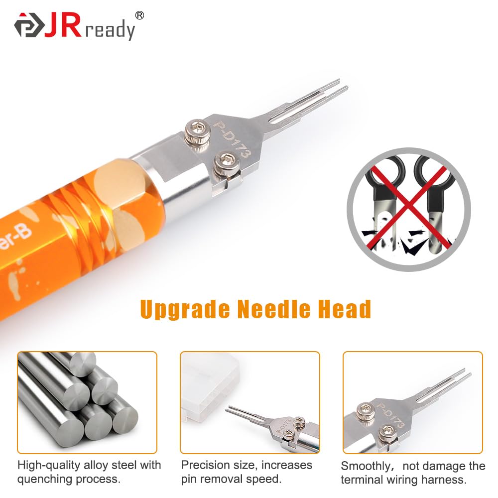 JRready DAP-D173 compatibility with Mini-Fit Jr terminals for ATX and PCIe work.
