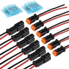 JRready Deutsch connector kit full set for versatile wiring projects with secure connections.