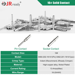 JRready DRK-RT1B tool safely removes Deutsch pins from front-release connectors.