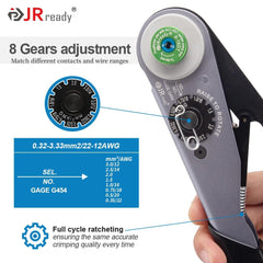 JRready IP68 housing ensures waterproof and chemical-resistant protection.