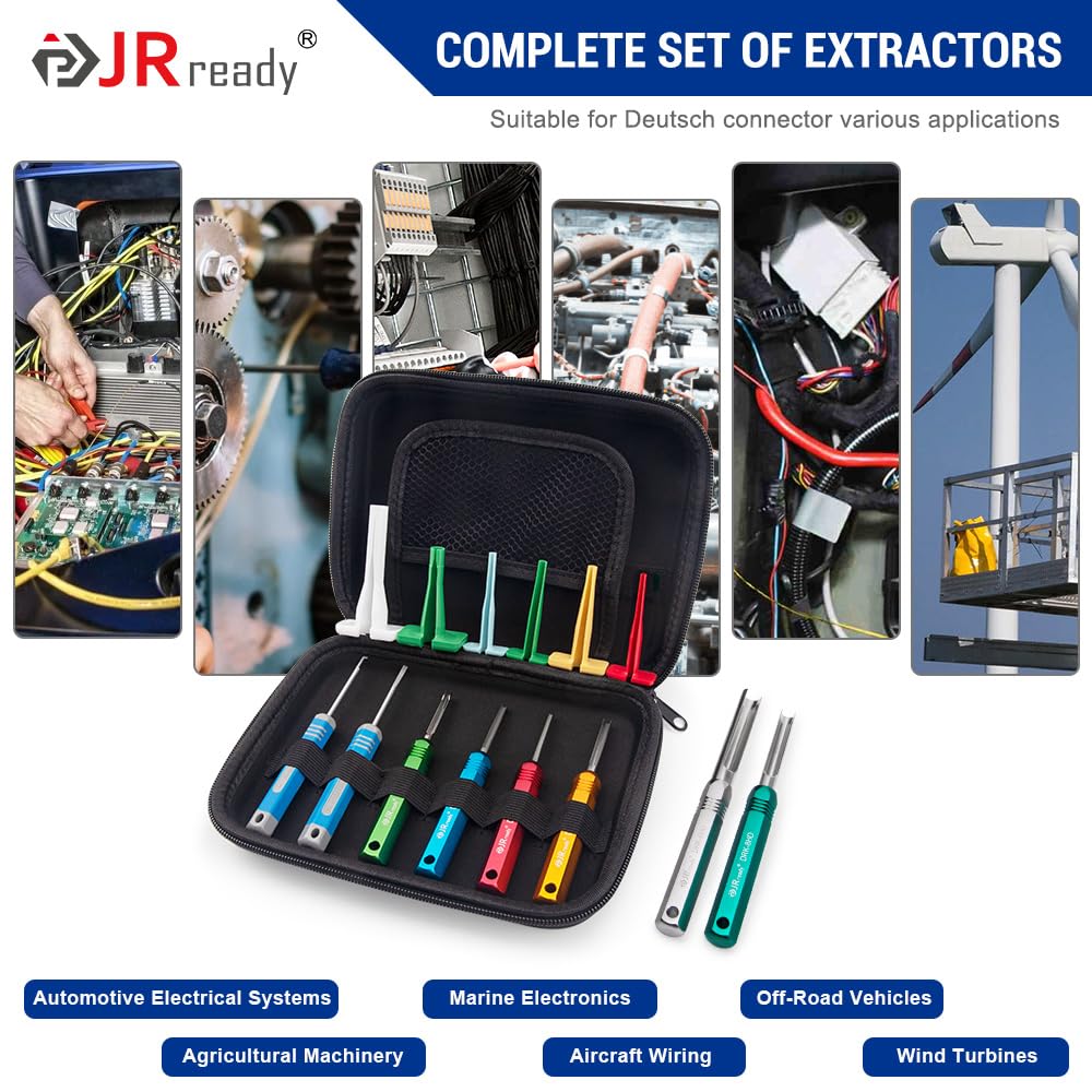 JRready ST5257-PRO DRK-14DT-PRO 16-pin removal tool for precise Deutsch terminations