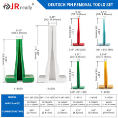 JRready ST5327 red pin removal tool 0411-240-2005, for precise extraction.