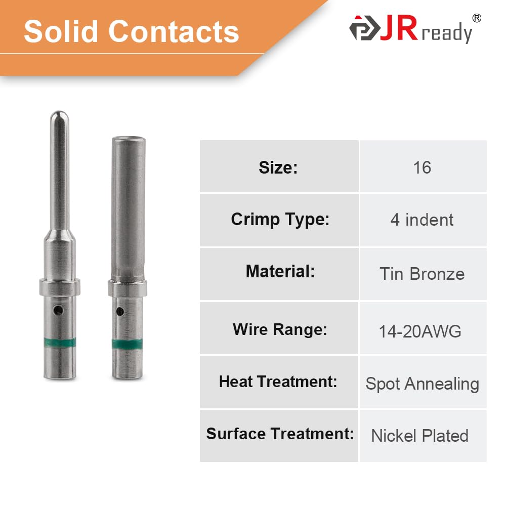 JRready ST6114 DT 4-pin interior view with solid contact terminals for reliable connections