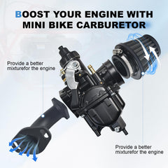 JSCJCAS VM22 26mm carburetor air filter included for filtration