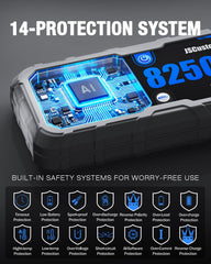 JSCUSTOMKING 8250A 4.01-inch color display shows real-time status clearly.
