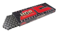 JT Chain JTC428HDR124SL overview for modern motorcycles, highlighting strength and lightweight design