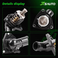 JTSAUTO 12-month warranty thermostat housing installation confidence