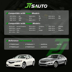 JTSAUTO MAF sensor electronic board showing precision circuitry for consistent readings.