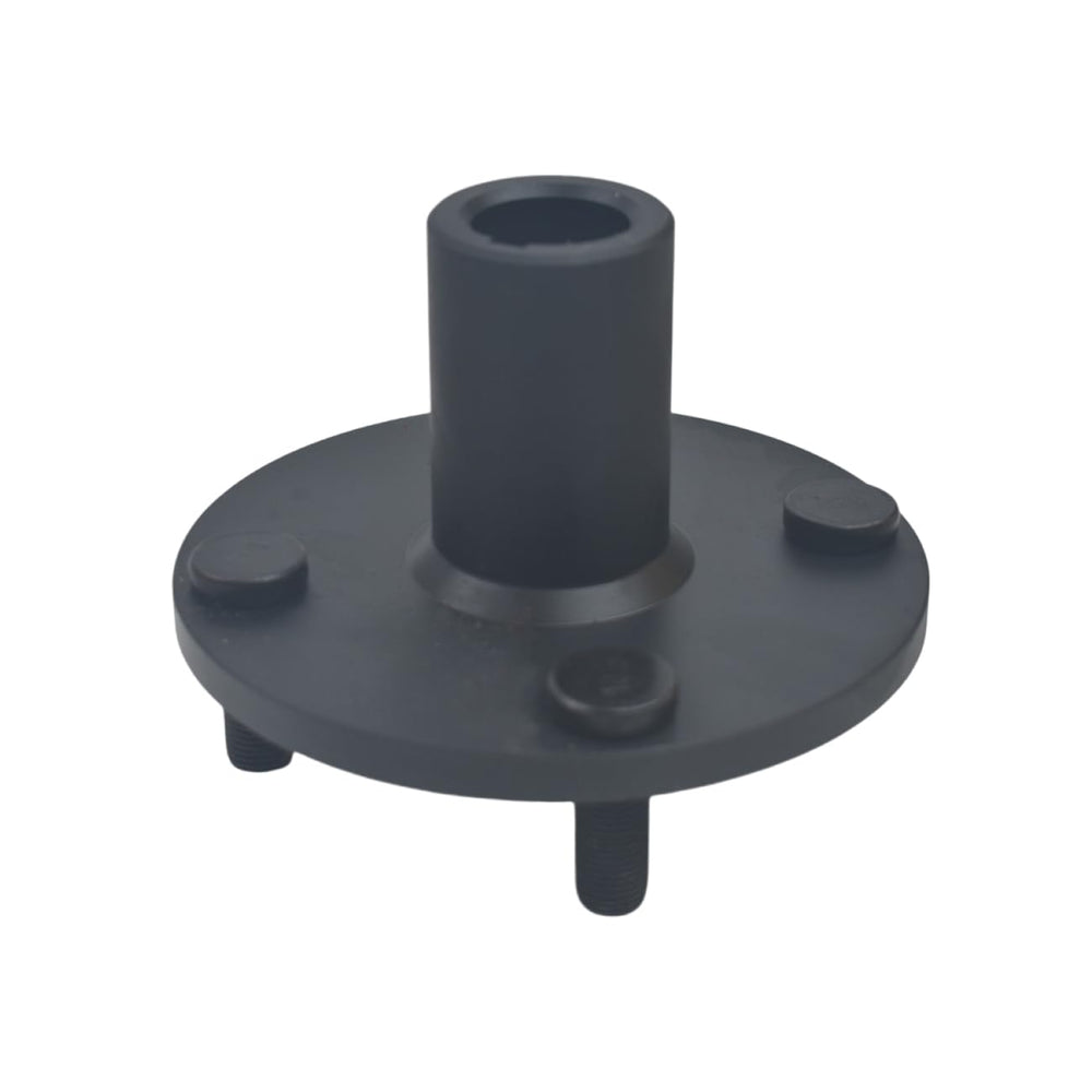jtfrkope axle hub with four mounting lugs for precise alignment.