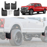 JTYZSM mud flaps front left for Ford F-250 protect wheel well from spray.