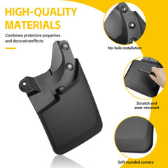 JTYZSM mud flap material close-up shows durable plastic