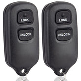 Jugmew keyless entry remote front view for Toyota, compact and easy to handle.