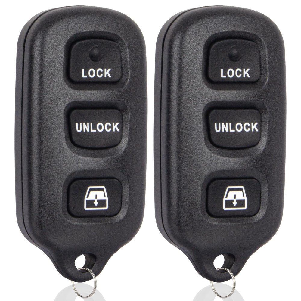 Jugmew Toyota 4Runner remote front view with 3-button layout for easy use
