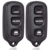 Jugmew Toyota 4Runner remote front view with 3-button layout for easy use