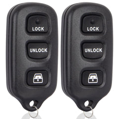 Jugmew Toyota 4Runner remote front view with 3-button layout for easy use
