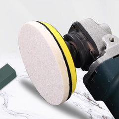 Junlixn random orbital sander wool pad ready for wax and glaze
