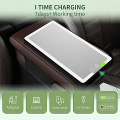 Junyaoxuan portable car makeup mirror easy to transfer between vehicles
