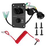 JURPLIX main switch panel for Yamaha outboard, front view shows sturdy marine construction.