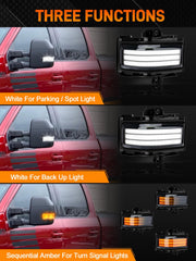 JURPLIX Smoke lens mirror light set adds sleek styling and function