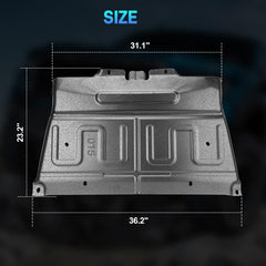 No drilling or modification needed for Jurplix shield installation.