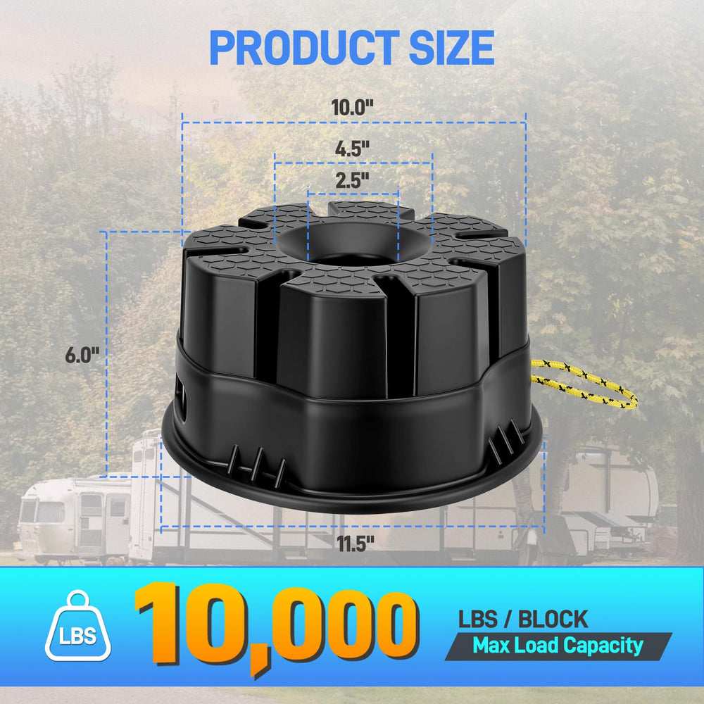 JURPLIX compact storage bag included for easy RV trip transport.
