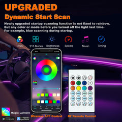 Jushope high brightness and uniform glow enhances cabin visibility