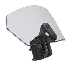 Justech smoke finish polished surface adds sleek style.
