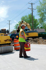 Justrite 9-inch flexible metal hose pour enables precise delivery into small openings.