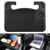 JustTop 4-in-1 steering wheel desk holding a laptop for on-the-go productivity.