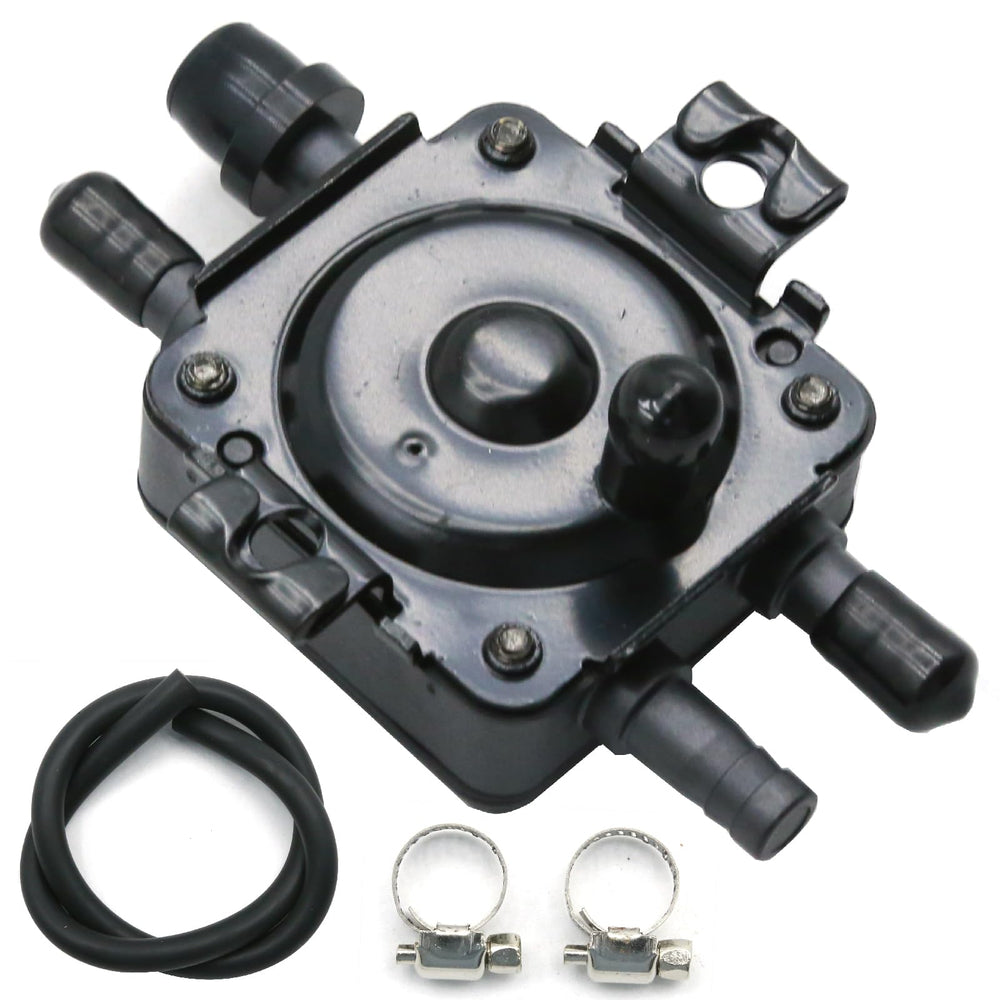 JUUDDENPARTS 149-1982 fuel pump valve front view; durable aluminum body.
