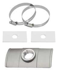 304 stainless steel clamp resists rust for long-lasting performance.